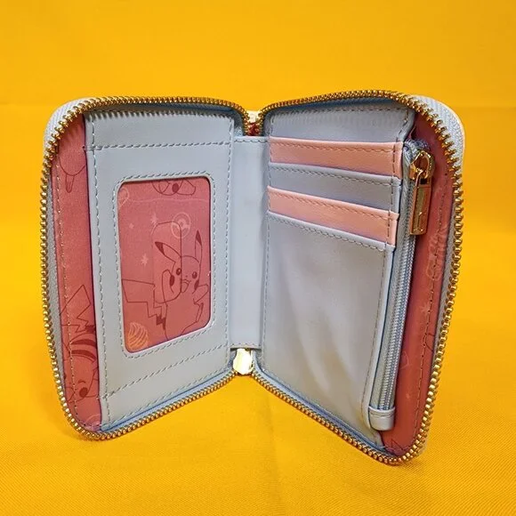 Loungefly Pokemon Iridescent Pikachu Zip Around Wallet NEW - Picture 11 of 13